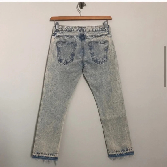 CURRENT/ELLIOT Cropped Straight Jeans Size 29 - Picture 3 of 7